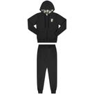 Conjunto Juvenil Jaqueta e Calça em Moletom Peluciado Preto - AND.GO Conjunto Juvenil Jaqueta e Calça em Moletom Peluciado Preto - AND.GO