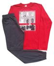 Conjunto Juvenil Masculino Blusão + Calça Brandili