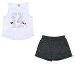 Conjunto Juvenil Menina Regata e Short Pulla Bulla Ref 44415
