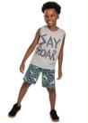 Conjunto Juvenil Regata E Short Menino Bee Loop Ref. 13959