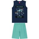 Conjunto Juvenil Regata E Short Menino Bee Loop Ref. 13963 Conjunto Juvenil Regata E Short Menino Bee Loop Ref. 13963