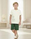 Conjunto Juvenil Short e Camiseta De Calor Menino - Elian Cor:Modelo 01Tamanho:10