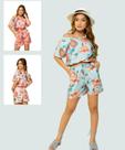 Conjunto Juvenil short Tropical Tam 14 Conjunto Juvenil short Tropical Tam 14