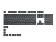 Conjunto Keycaps Glorious GPBT Dye Sublimated Black Ash 114