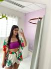 Conjunto Kimono e Shorts