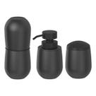 Conjunto Kit Banheiro Lavabo 3 Peças Organização Pia Redondo Conjunto Kit Banheiro Lavabo 3 Peças Organização Pia Redondo