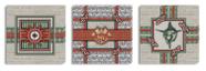 Conjunto Kit com 3 Quadros Náuticos Decorativos Linha Náutica Marinheiro - Mar 5