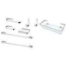 Conjunto Kit De Acessório Para Banheiro 8 Peças,
