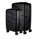 Conjunto Kit Mala Viagem Avião Anac 23kg 10kg Polipropileno Ultra resistente cadeado Trava TSA rodas duplas silenciosas 360