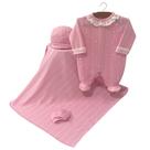 Conjunto Kit Saida Maternidade Menina Tricot