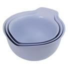 Conjunto kitchenaid 3 tigelas bowls lavender em polipropileno kq175oslva