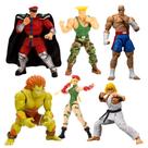 Conjunto Kratos Power Toys Street Fighter II (Ken, M. Bison, Guile, Blanka, Sagat e Cammy)