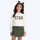 Conjunto Kyly Infantil Menina Cropped e Short Saia 1001563 -