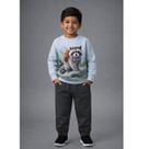 Conjunto KYLY moletom e calça 100% algodão P AO G TAMANHO:GCOR:QUAXINI