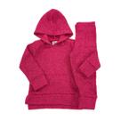 Conjunto Lã Canelada Peluciada Interna com Capuz - Pink 56 - 8