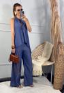 Conjunto Lais All Jeans Cor:All JeansTamanho:M