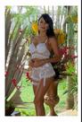 Conjunto langerie branco Tam G