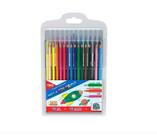 Conjunto lápis escolar mega color com 26 peças