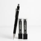 Conjunto Lapiseira 0.5mm Confort Plus Mais 2 Estojos De Grafite 0.5mm HB 24 Minas No Total Para Uso Escolar Escritório E Cursos De Arte Qualidade -