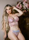 Conjunto Lecy, sem bojo e com rendas