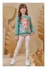 Conjunto Legging Canelada Blusão Infanti
