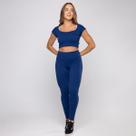 Conjunto Legging Fitness Feminina + Cropped Poliamida Bojo Conjunto Legging Fitness Feminina + Cropped Poliamida Bojo