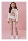 Conjunto Legging Xadrez Blusão Kukiê Conjunto Legging Xadrez Blusão Kukiê