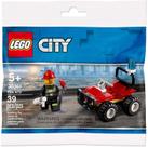 Conjunto Lego CITY 30361 Fire ATV com bolsa de plástico de 39 peças