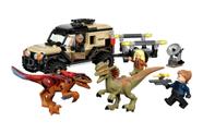 Conjunto LEGO Jurassic World Pyroraptor e Dilofossauro
