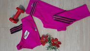 Conjunto Leguing com Top de Suplex Pink TAM M