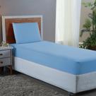 Conjunto Lençol Cama Solteiro 2 Peças 400 Fios com Elástico e Fronha Toque Macio