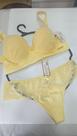 Conjunto lingerie amarelo G