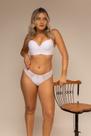 Conjunto lingerie amor perfeito tanga com bojo renda premium