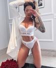 Conjunto Lingerie Anita Branco com Bojo e Aro Modelo Cropped Tecido Acetinado Tule Detalhes Aveludados Calcinha Asadelta Semi Fio em Fio Duplo