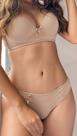 Conjunto Lingerie Básico - Nude/Bege