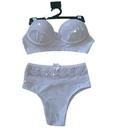 Conjunto lingerie branca com renda. P, M, G e GG. Conjunto lingerie branca com renda. P, M, G e GG.