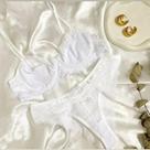 conjunto lingerie branco