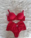 Conjunto lingerie calcinha alta p/m/g/gg