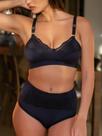 Conjunto Lingerie Casual Sem Bojo Confortável Suporte Extra Rendado Sem Aro