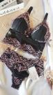 Conjunto Lingerie Cropped Liz Bojo Preto/Rosa