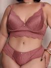 Conjunto Lingerie Em Lesiê- Plus Size- Reforçado