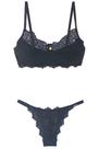Conjunto Lingerie Laís sem Bojo de Renda Conjunto Lingerie Laís sem Bojo de Renda
