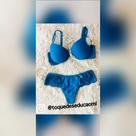 Conjunto Lingerie Microfibra Pavão