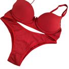 Conjunto Lingerie Milene Calcinha, Sutiã com Bojo e Aro