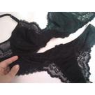 Conjunto Lingerie rendado com aro/sexy/várias cores