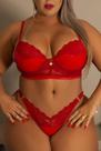 CONJUNTO lingerie SENSUAL DE CIRRE COM BOJO