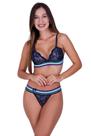 Conjunto Lingerie Sutiã Sem Bojo Calcinha Renda - LÉIA