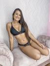 Conjunto lingerie todo em renda preto