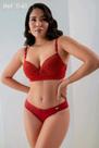 Conjunto Lingerie Vermelha com Renda - Conforto e Elegância