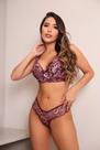 Conjunto Lingerie Vermelho Bicolor em Renda Conjunto Lingerie Vermelho Bicolor em Renda